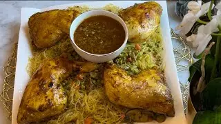 Recette de poulet au vermicelles chinoise recette facile et rapide ( الدجاج بالشعرية الصينية)