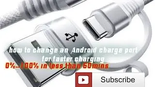How to fix Android charge portsa that uses removable down panels