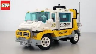 Заряженный для гонок: Набор ЛЕГО Model Team Custom Rally Van 5550, обзор набора 1991 года