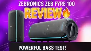 Zebronics Party Fyre 100 Review &ndash; Kya Ye Best Party Speaker Hai ? 90w RMS Sound Output 