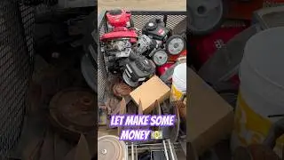 MAKE MONEY SCRAPPING #lawnmower #mechanic #repair