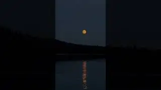 August moon 🧡 #sturgeonmoon