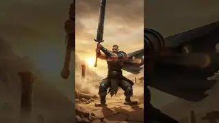 sand monster vs swordsman | post-apocalyptic wasteland #shorts #postapocalyptic #action