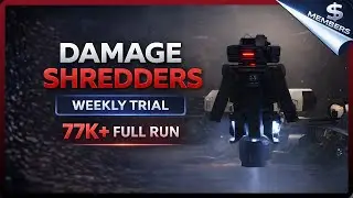 DAMAGE SHREDDERS &mdash; 77K+ FULL RUN &bull; Weekly Trial | ARC Raiders