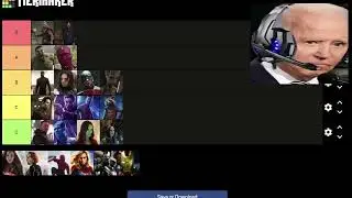 Ai Presidents Playing AvengersTier list Game   - AI Voice Meme (OBAMA TRUMP BIDEN)
