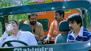 Rowdy Raja Tamil Movie Scenes | Pradeep Ram Singh Rawat Chases Ravi Teja & Rajendra Prasad