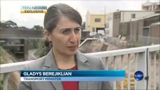 Ten News Sydney - Inner West light rail taking shape (5/4/2013)
