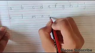 Small letter abc writing/How to write small alphabet letters/Alphabet/abcd writing