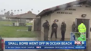 Ocean Beach Park Restroom Explosion