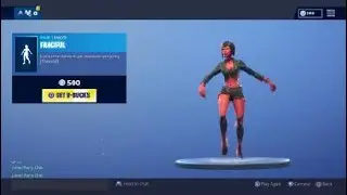 Fortnite: Battle Royale - Season 8 - New Fanciful Traversal Dance Emote (Malice Skin)