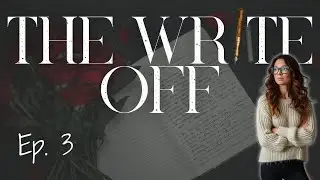 Plotting Out A Dark Romance Novel | The Write Off Episode 3 | Indie Author Series