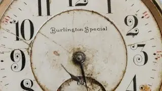 First look. Opening up a $15 flea market pocket watch with a stuck bezel..wow.