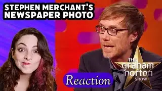 Stephen Merchant's Beef With Photographer  -  The Graham Norton Show - REACTION!
