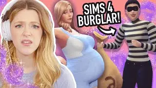 Can A CHILD Defeat a BURGLAR In The Sims 4? | Occult Baby Challenge Part 10