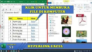 Cara Menggunakan Hyperlink Pada Excel