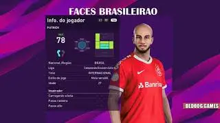 PES 2020 -  FACES JOGADORES Brasileir&atilde;o | EFootball