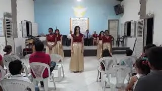 Coreografia sete cartas - Grupo Teatro Logos.