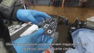 Tuning skutera? Sportowy KIT Cylindrowy Dr Evo 70, prezentacja i montaż