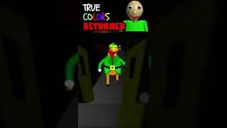 CHRISTMAS GIFT, TRUE COLORS IS BACK! #baldisbasicsplus #roblox #secrets #christmas
