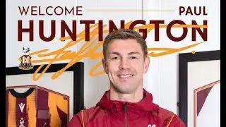 Bradford City Sign Paul Huntington On Short Term Deal!