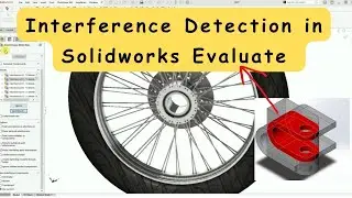 Interference Detection in Solidworks Evaluate || How to Check Body Interference in SolidWorks