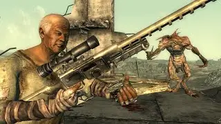 Arkansas vs Deathclaw | [Minefield Arena] | Fallout 3 npc battles