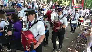 Ballinacross Accordion Band (No.2) @ The Royal 13th Parade ~ Scarva 14/07/25 (4K)