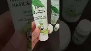 Review of Love nature Tea tree Range #oriflame #skincare #skin
