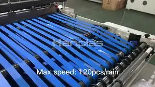 New model PE zipper bag making machine
