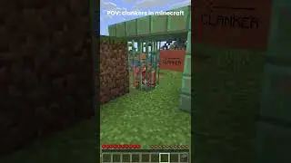 THE CLANKERS ARE TAKING OVER 🥀🥀🥀 #minecraft #ai #clanker #robot  #coppergolem