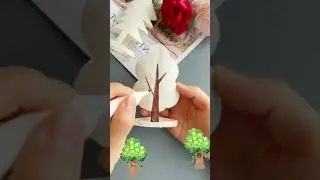 lindas &aacute;rvores. #brinquedo #criativo #fa&ccedil;avcmesmo #sucatas #diy #divers&atilde;o #crian&ccedil;a #f&eacute;rias #fy