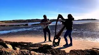 Rachel Hair  & Ron Jappy - Marie's Tune and Polka live on the Hebridean Isle of Coll