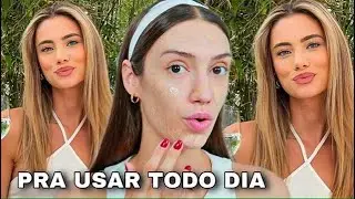 MAKE PARA INICIANTE USAR TODOS OS DIAS | MAQUIAGEM F&Aacute;CIL PARA DIA A DIA *INICIANTES EM 2024*