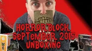 Aliens! September 2015 HorrorBlock (unboxing)