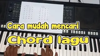 cara mudah mencari chord lagu