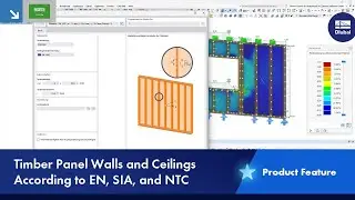 تصميم جدران وأسقف الألواح الخشبية وفقًا للمعايير EN 1995، SIA 265، وNTC