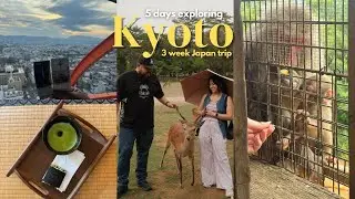 Our JAPAN Trip | Part 2: Kyoto Tower, Arashiyama, Nara Park, Samurai & Ninja Museum, Nishiki Market