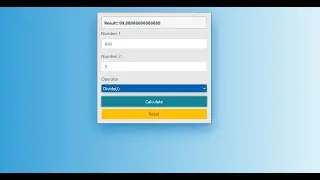 Simple JavaScript Calculator With Source Code