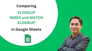 Comparing VLOOKUP, INDEX and MATCH, ​and XLOOKUP in Google Sheets
