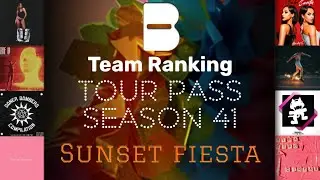 Beatstar Tour pass Season 41 ranked! (Sunset Fiesta)