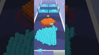 Insane Army Growth! Count Masters Game Short#countmasters  #MobileGaming #GamingShorts #SudubuGaming