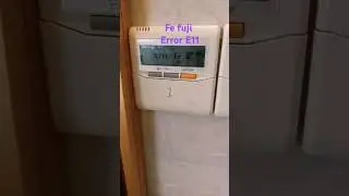 Fe fuji Electric duct AC error E11