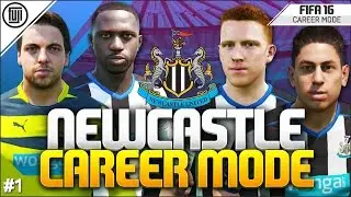 FIFA 16 - NEWCASTLE UTD CAREER MODE! #1 - TRANSFERS! - FIFA 16 Career Mode
