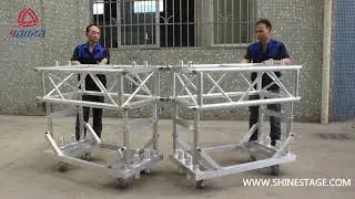 TT2415U  Pre-rig truss installation video: