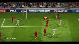 Bicycle kick by Zaha #Fifa18