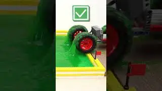 Testing LEGO Cars vs Green Slime Road #lego #legotechnic #epic #smartlego #legocar
