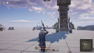 Conqueror's Blade - Practicing to do a long short in longbow