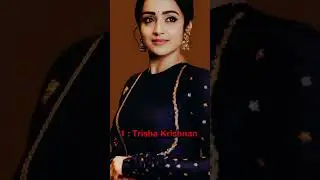 Top 5 most popular Tamil Actresses in  2025 #top #trending #viralvideo #ytshorts