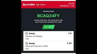 WEEKEND LEAGUE BET: Daily 2+ odds winning tips with SportyBet booking code #sportybet
