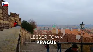 Prague Lesser Town (Mal&aacute; Strana) Walking Tour [Winter 2022][4K]